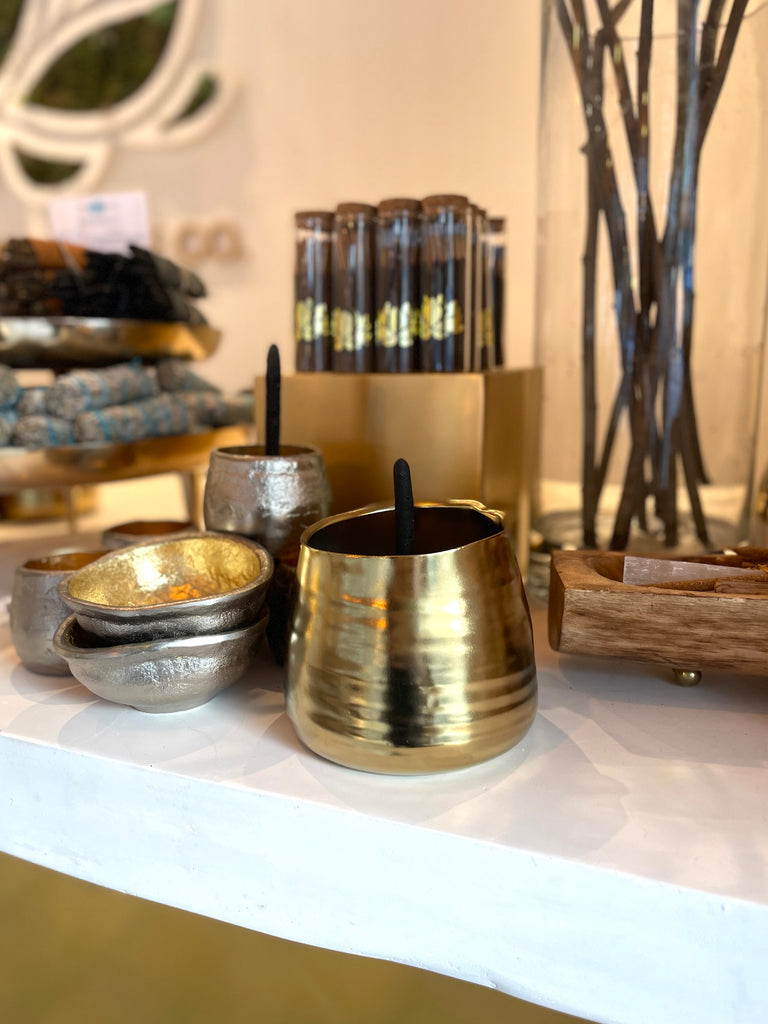 Gold Ceramic Pot
